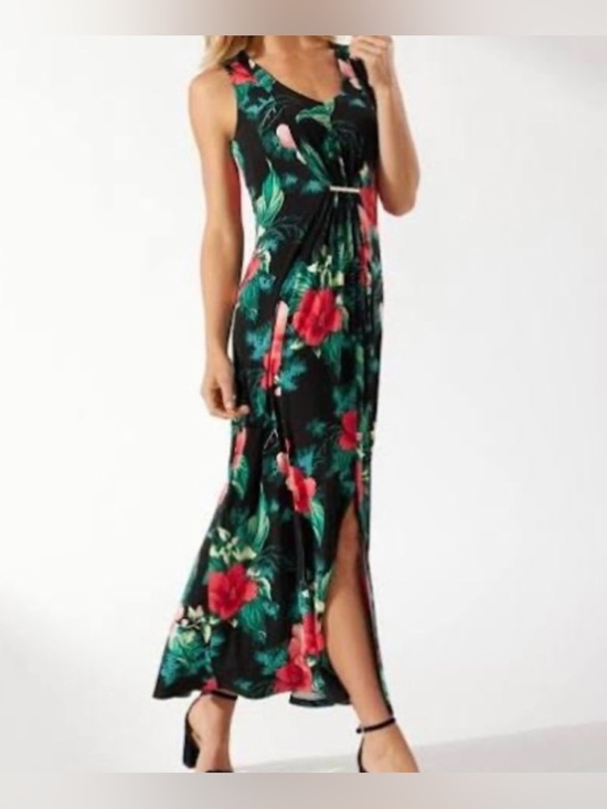 Tommy Bahama Dresses & Skirts - Tommy Bahama Desert Holiday Maxi Sleeveless Dress Size S
